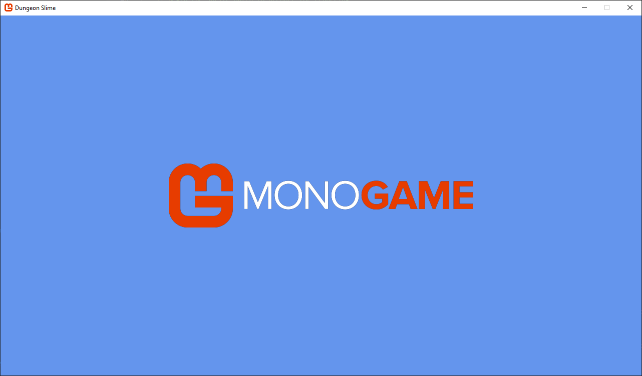 Figure 6-3: The MonoGame logo drawn centered on the game window