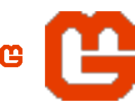 Figure 18-2: Illustration of using Linear filtering mode. Left: MonoGame logo at 32x32 pixels. Right: MonoGame logo at 128x128 pixels